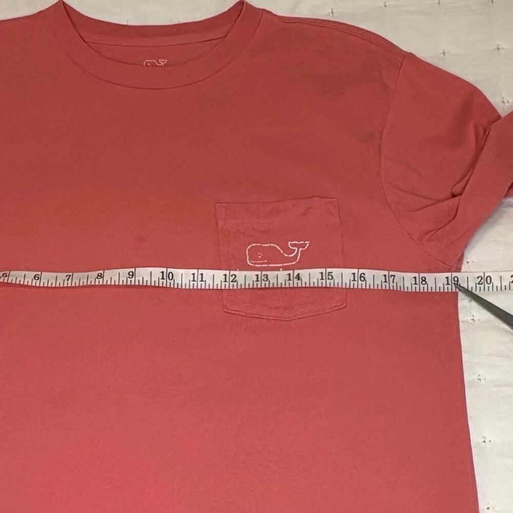 Vineyard Vines Long Sleeve t-Shirt Men's XS Coral - Picture 7 of 10